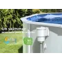 Skimmer Piscina Fuori Terra e Bocchetta di Impulsione Bianco Gre AR100